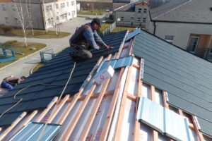 Falcované tašky pro ústav sociální péče Barborka