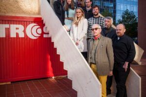 Studenti architektury navrhovali a stavěli schodiště