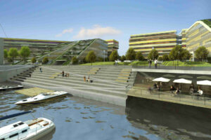 Začala stavba nové administrativní budovy DOCK 02