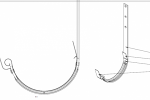 Okapový systém Lindab Rainline s inovovanými detaily