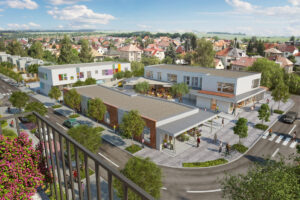 V Nových Chabrech vyroste nová školka a komerční centrum