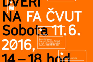 Pražská muzejní noc 2016 a Den otevřených dveří na FA ČVUT