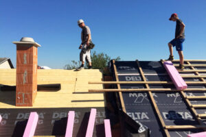 Nadkrokevní zateplení s fóliemi DELTA-PVG a MAXX X