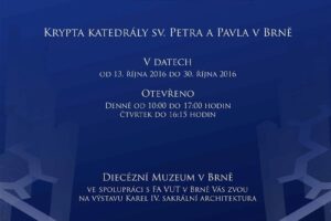 Výstava představuje průřez sakrální architekturou doby Karla IV.