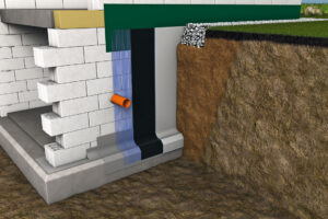 Hydroizolace spodní stavby pomocí stěrkových izolací