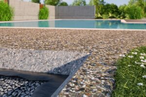 Technologie GRANISOL pro vymývaný beton při revitalizaci vsetínského parku