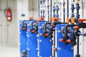 Zpětné získávání tepla z prací bazénové vody v Mladé Boleslavi