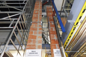 Ověření funkčnosti přisávání spalinového vzduchu komínovým tělesem