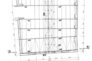 Poruchy nové šikmé střechy základní školy