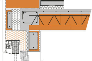 Rohové překlady Porotherm KP Vario UNI R