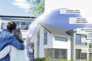 Suchá a čistá fasáda s novými silikonovými omítkami Ceresit