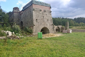 Zachráněná vysoká pec Hutě v Šindelové