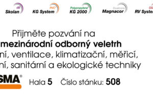 OSMA zve na veletrh Aquatherm Praha