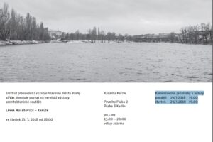 Výstava Lávka Holešovice–Karlín