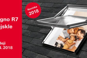 Nová dimenze pro výsuvně-kyvné střešní okno Designo R7