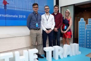 Studenti z ČVUT vyhráli soutěž s robotem na úklid staveniště