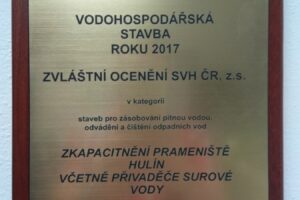 Ocenění pro projekt realizovaný technologií Compact Pipe