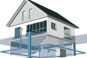 REHAU AWADUKT Thermo – jednoduchý zemní tepelný výměník