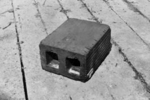 Historická dutinová tvárnice – trojcihla ERO z Ústí nad Orlicí