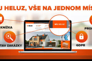 Sekce Můj HELUZ poskytuje na webu informace o aktuálním stavu zakázky
