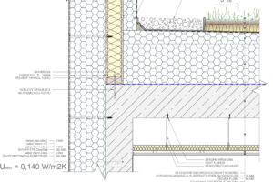Villa Sophia s vegetační střechou ISOVER