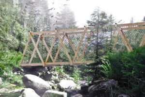 Lávky pro krkonošské cesty od studentů FA ČVUT