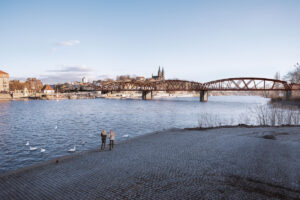 IPR představil možnost náhrady železničního mostu na Výtoni