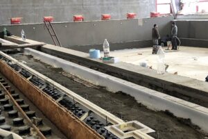 Rekonstrukce a rozšíření plaveckého areálu v Prachaticích a jeho odvodnění systémy MEA