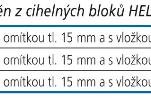 Cihelný broušený akustický blok HELUZ AKU Z 17,5