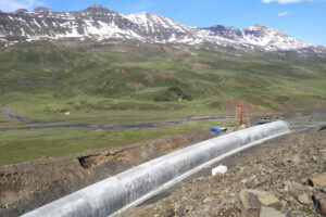 Tunel Nordfjordur na Islandu