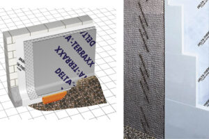 DELTA-TERRAXX – funkční odvodnění spodní stavby