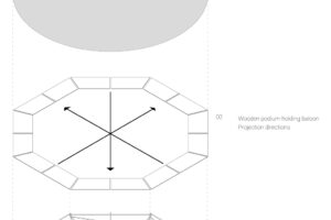 Nafukovací „plavidlo“ s tématem ekologicky udržitelného života kotvilo v Brně
