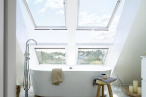 Atraktivní kombinace střešních oken VELUX