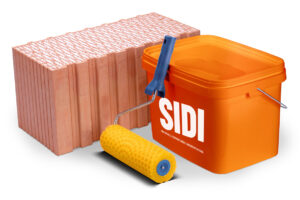 HELUZ vyvinul geniální způsob zdění broušených cihel – na silikátově-disperzní maltu HELUZ SIDI