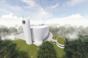 V Neratovicích se připravuje stavba kostela od architekta Zdeňka Fránka