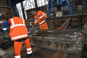 V Třineckých železárnách vyvinuli těžký beton z vedlejších produktů hutní výroby