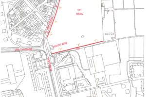 Sanace kubistické obvodové betonové zdi Ďáblického hřbitova v Praze