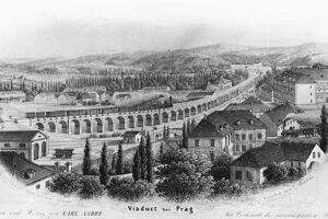 Cihly od Klinker Centra při rekonstrukci Negrelliho viaduktu