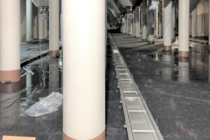 Pivovar Budvar odvodňuje provoz nerezovými žlaby MEA