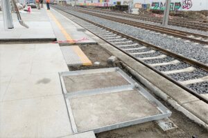 Produkty MEA při modernizaci nádraží Praha-Vršovice