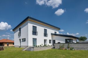 Projektant si na kraji jihočeské obce postavil vzorový pasivní dům