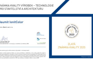 Rating a kvalita stavebních materiálů a prací - Známka kvality 2020