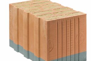 Porotherm 44 TS Profi - nová soklová cihla plněná minerální vatou