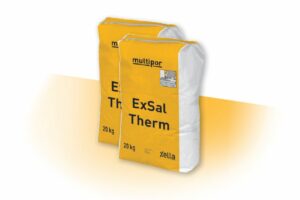 Nový systém pro sanaci vlhkého a zasoleného zdiva Multipor ExSal Therm