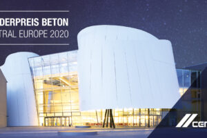 Vyhlášení vítězů soutěže CEMEX Förderpreis Beton Central Europe 2020