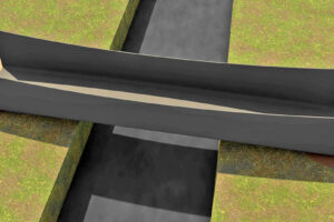 Aplikace vysokopevnostního materiálu UHPC na výrobu unikátní tenkostěnné obloukové lávky