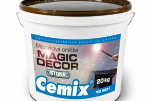Nová omítka Cemix vytvoří věrohodný vzhled kamene