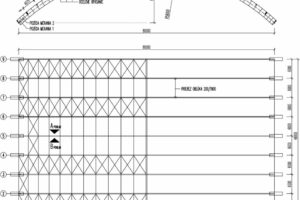 Opatrenia na zabezpečenie veľkorozponovej drevenej oblúkovej konštrukcie zimného štadióna