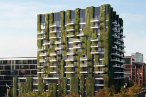 Zelená fasáda Schüco AF UDC 80 Green Façade