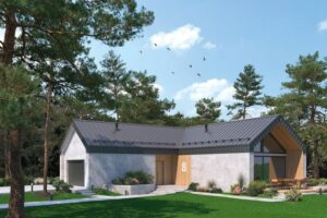 Skrytý okapový systém Siba Modern pro minimalistický design staveb